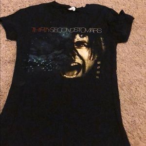 Thirty seconds to Mars band tshirt